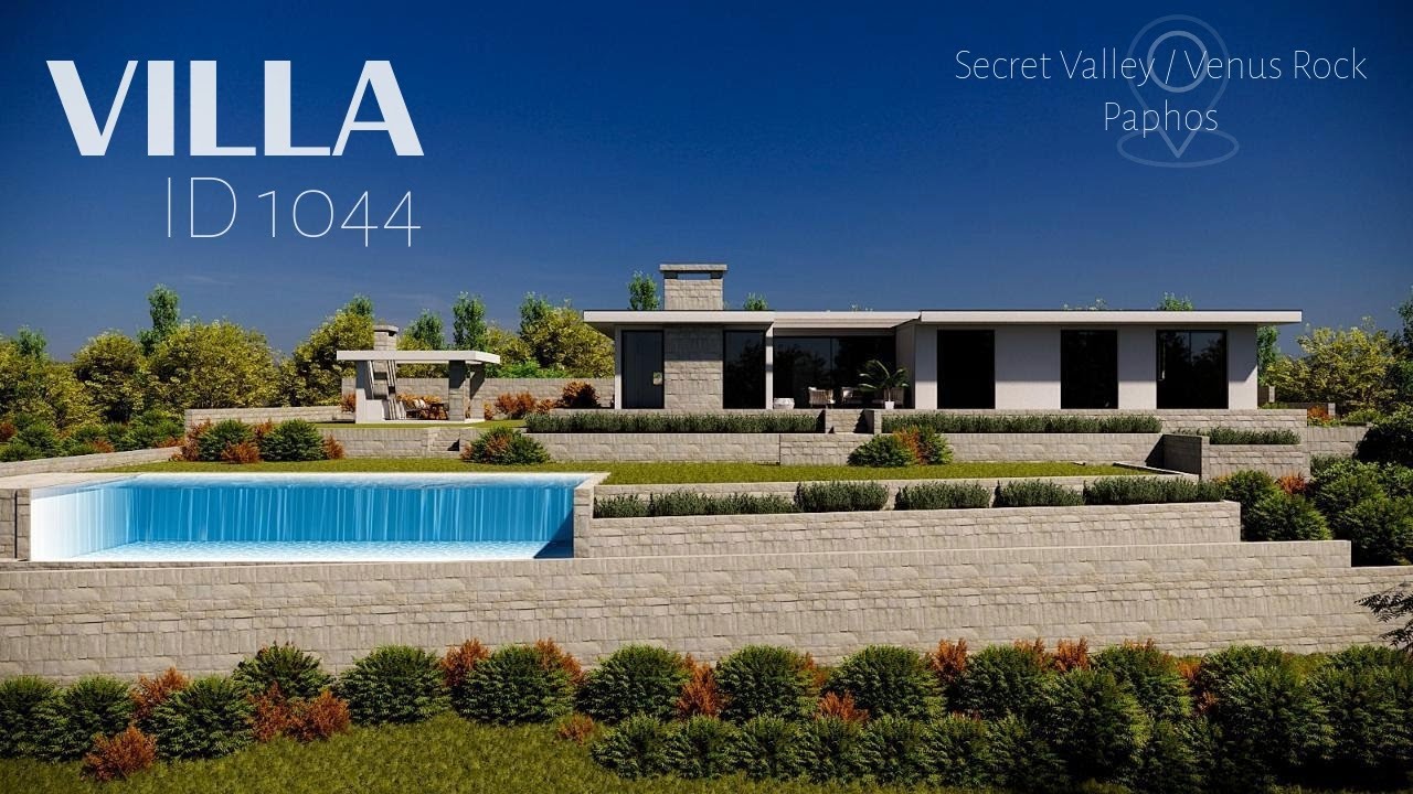 Villa ID 1044 - Exceptional Villa For Sale Secret Valley / Venus Rock, Paphos