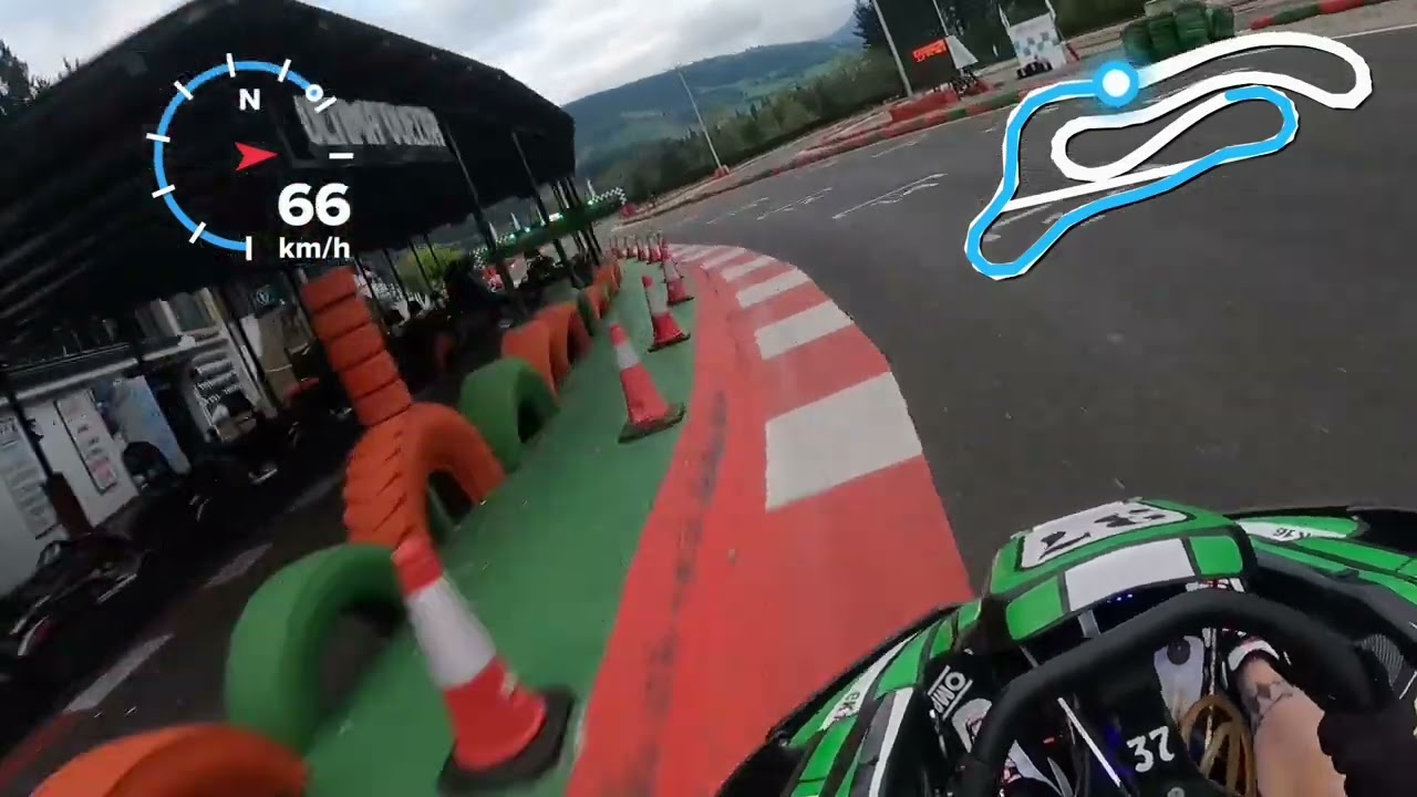 Gopro 9 Karting Gueñes Carrera de resistencia