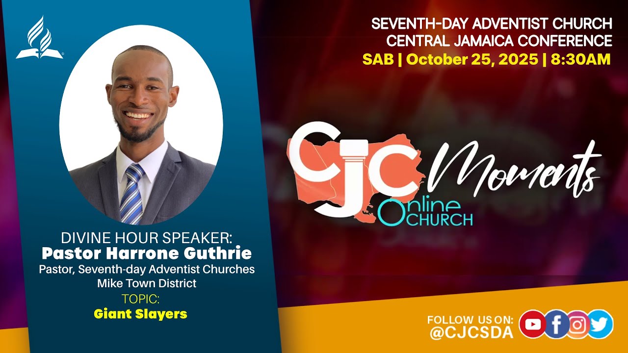 Sab., Oct. 25, 2025 | CJC Online Church | Sabbath Morning Worship Service | 8:30 AM