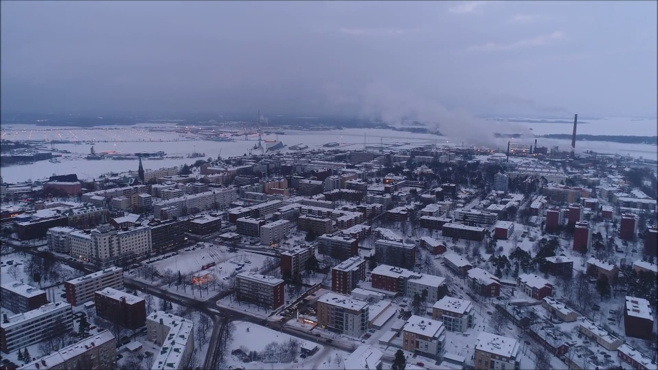 Kotkansaarta ilmasta käsin 13 2 2018