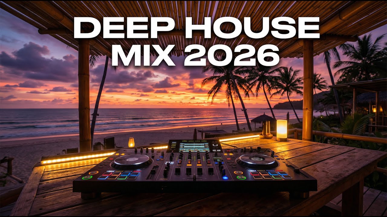 Deep House Beach Vibes Mix 2026 | Sunset Session Music for Relaxation & Study