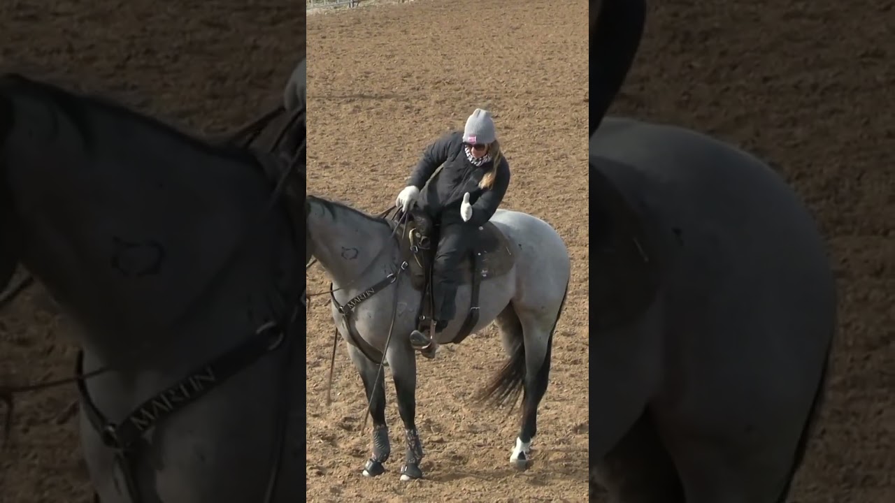3rd Barrel Drill to help with Blowing off the Backside of the Barrel with Ashley Schafer on BTR