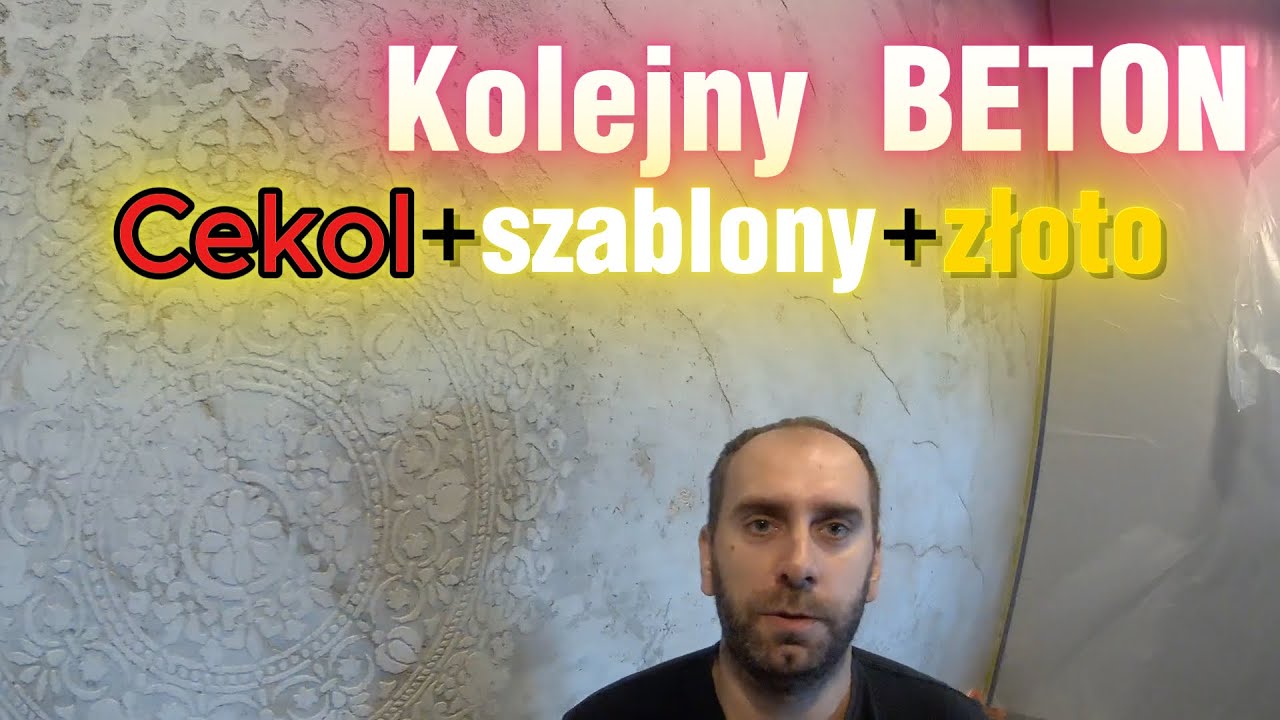 Jak zrobić tynk ozdobny ze wzorem mandala z betonu Cekol bd10