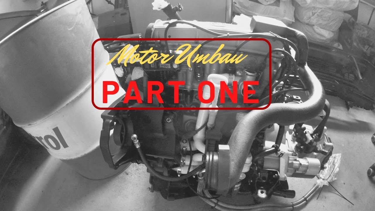 VW Corrado G60 Motor Umbau Part1