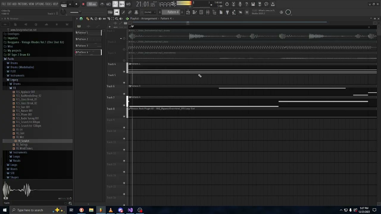 Oldie | OF Tape Vol. 2 - Tyler, The Creator FL Studio Remake