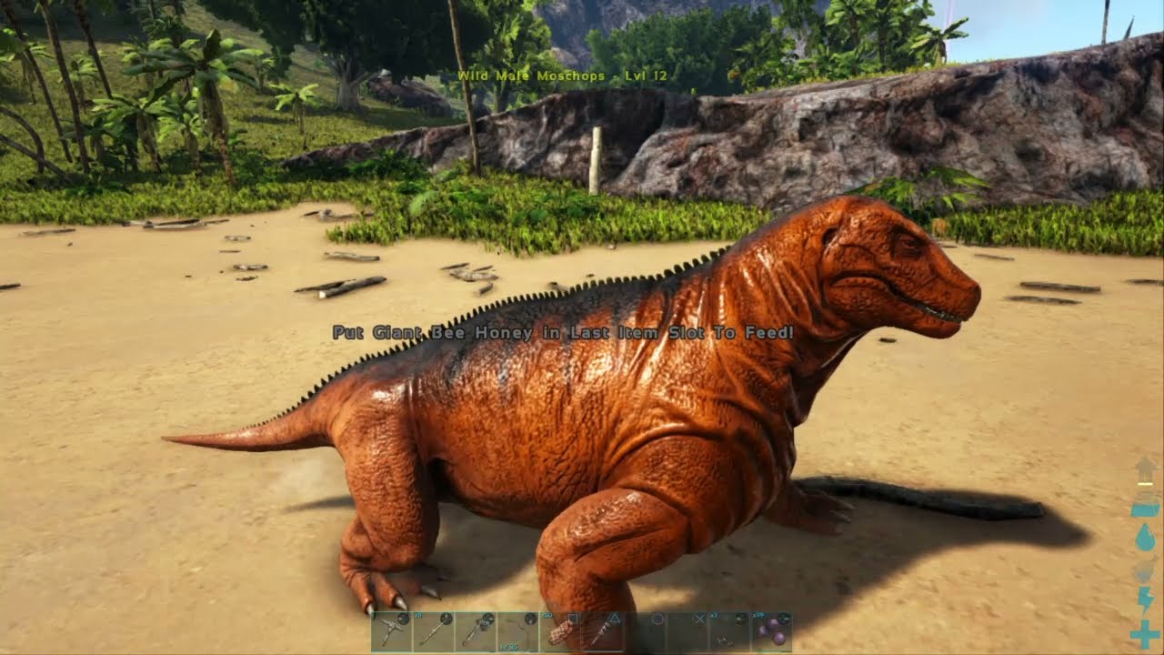 ARK: Survival Evolved Day 3 on the Lost Island, a Possible Tame?