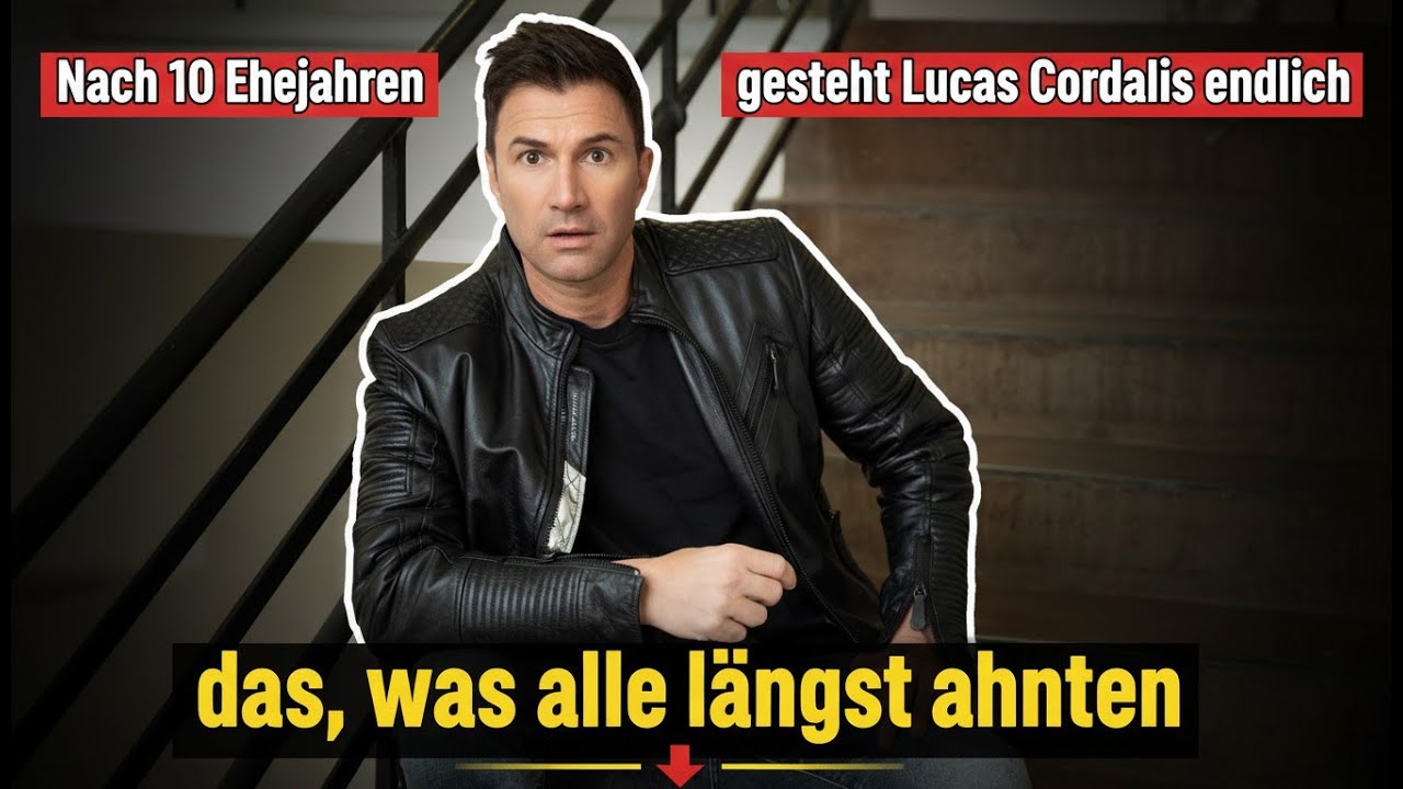 Nach 10 Ehejahren gesteht Lucas Cordalis endlich das, was alle längst ahnten