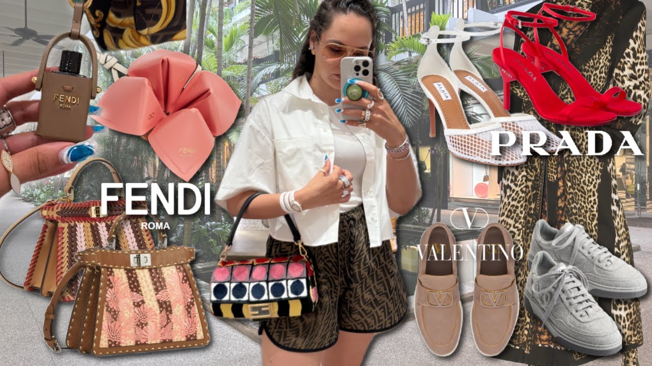 *НОВЫЕ FENDI И МНОГО ОБУВИ* Видеоблог о роскошном шопинге в МАЙАМИ!
