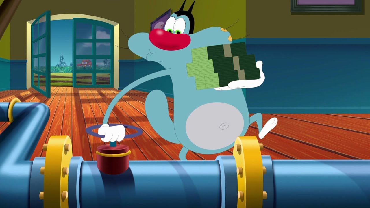 Oggy and the Cockroaches - Oggy gets rich (S07E03) BEST CARTOON COLLECTION | New Episodes in HD