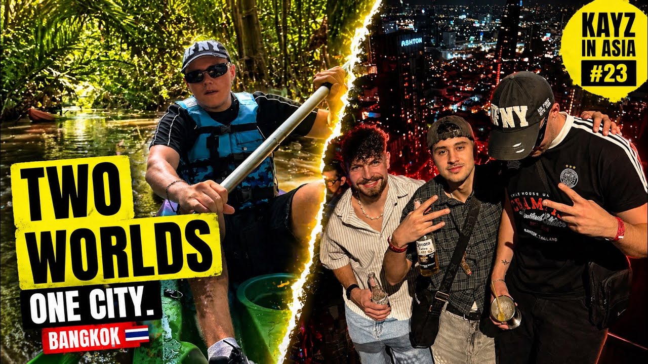 ZWEI WELTEN IN BANGKOK 🇹🇭 | Die Stadt hat mehr als Chaos | KAYZ IN ASIA #21