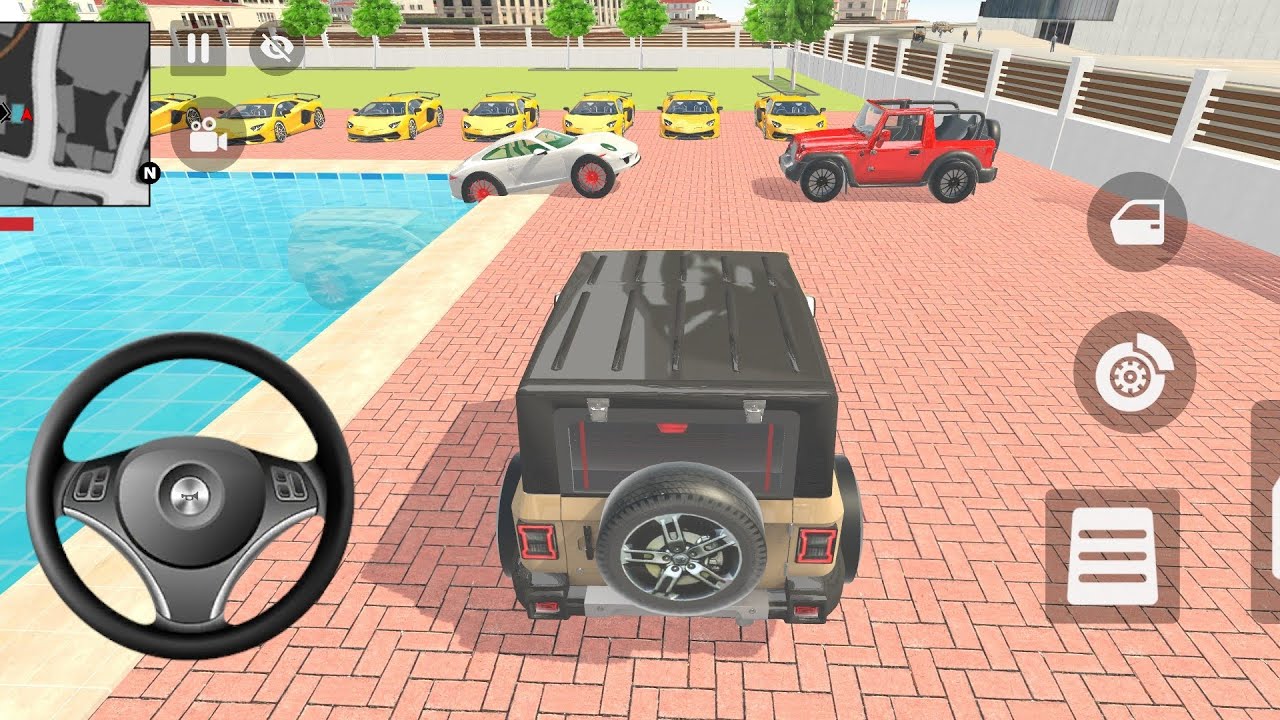 Franklin New Cheat Code Modified Car game 🎮💥 indian Theaft Auto Simulator video 