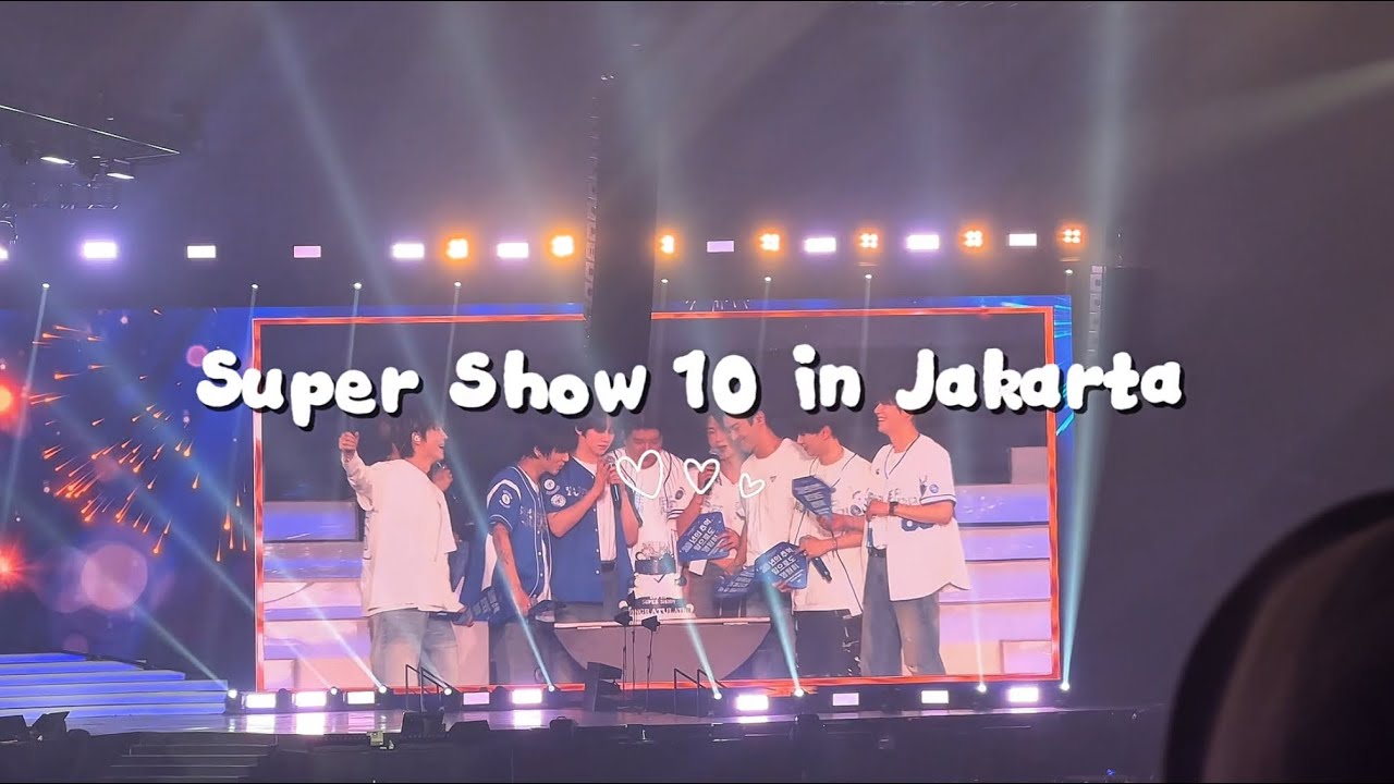 nonton SJ pertama kali! ~ Super Junior Super Show 10 in Jakarta | vlog - concert vlog 