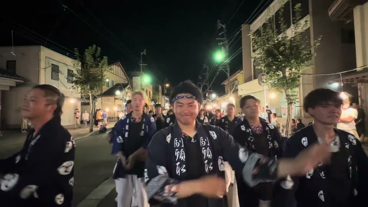 令和5年中条まつり民謡流し