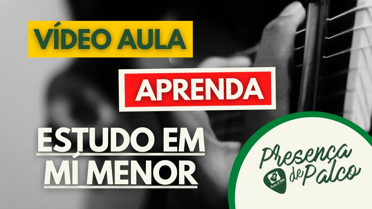 VIDEO AULA - ESTUDO EM MI MENOR/F.TARREGA - CHARLES DANIEL