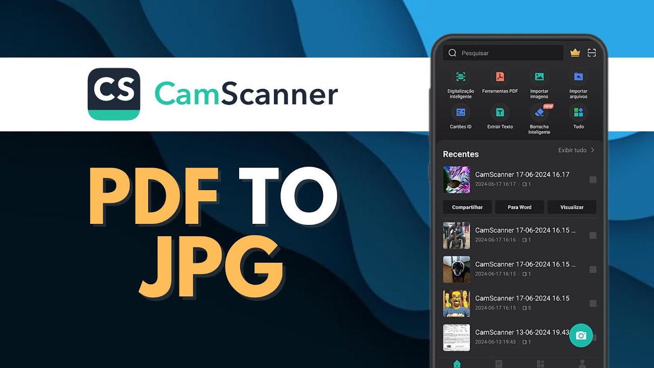 Как конвертировать PDF в JPG в Camscanner (простое руководство)
