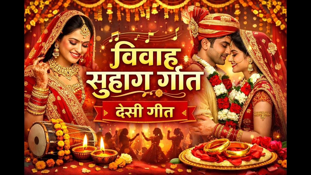 विवाह सुहाग गीत | देसी शादी गीत | Traditional Wedding Suhag Song | Desi Vivah Geet 2026