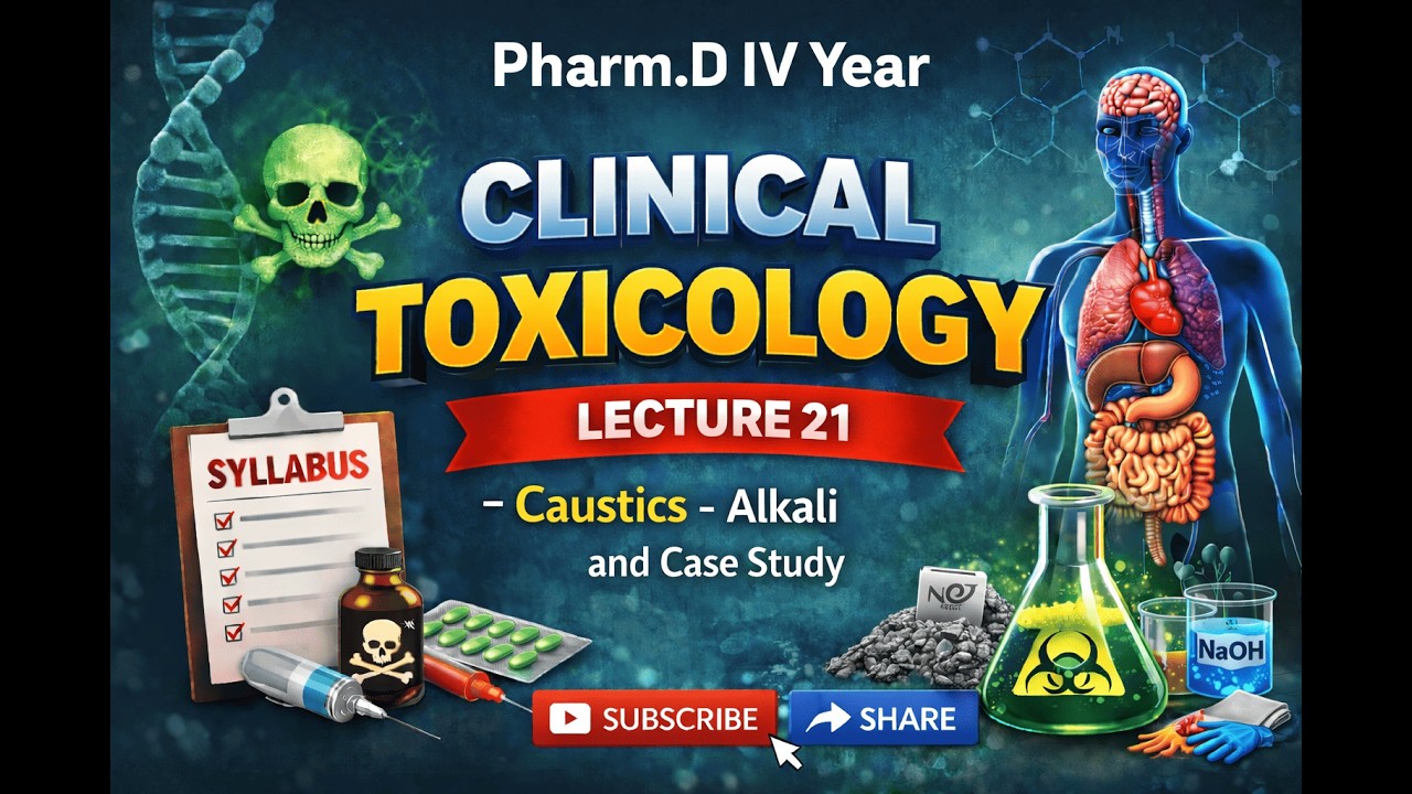 21) Caustics - Alkalis & A Case Study