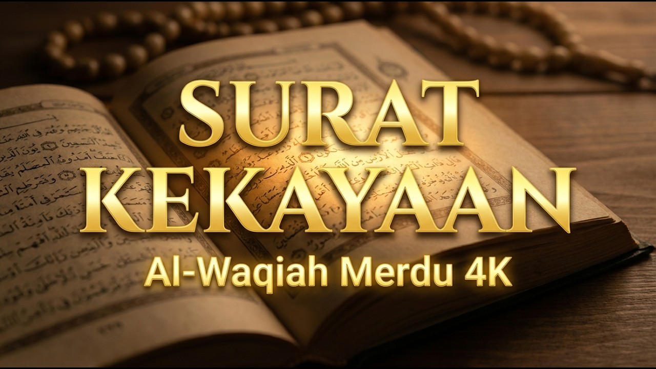 Tidur Nyenyak Dijaga Malaikat: Murottal Al-Waqiah Non Stop