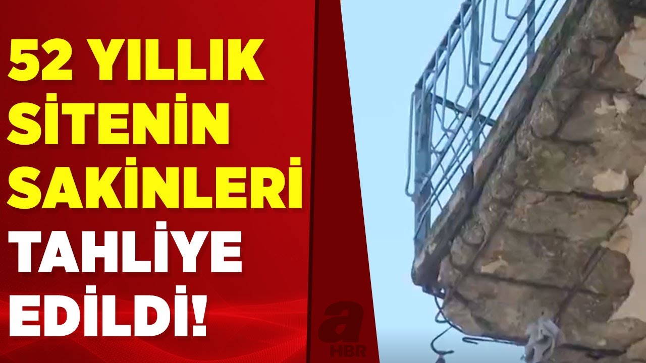 Güngören’de yıkılma tehlikesi bulunan bina tahliye edildi | A Haber