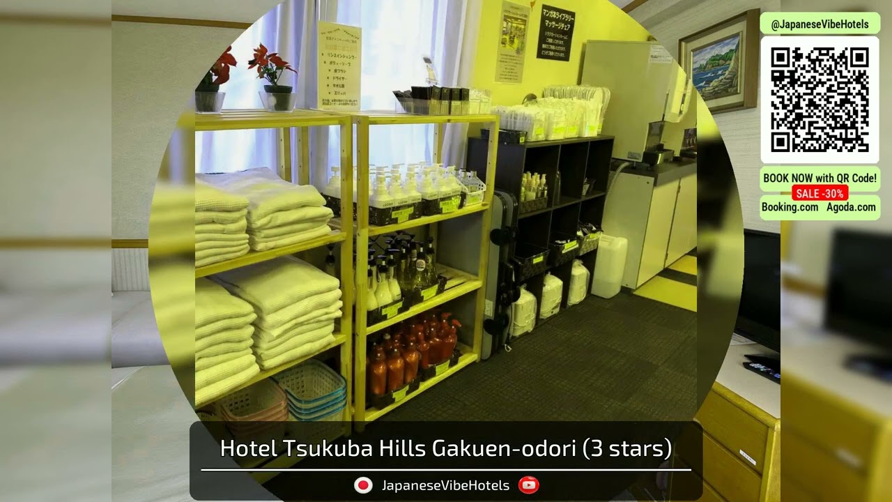 Hotel Tsukuba Hills Gakuen-odori | Tsukuba, Japan | Hotel Review 🛏️