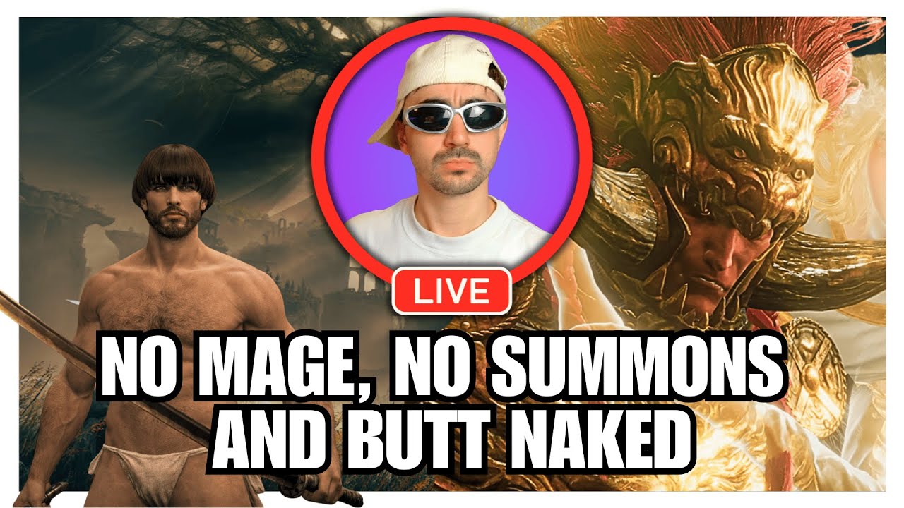 ⚔️WE BEAT PROMISED CONSORT RADAHN FIRST PLAYTHROUGH!! ⚔️ NO MAGE NO SUMMONS NO ARMOR!