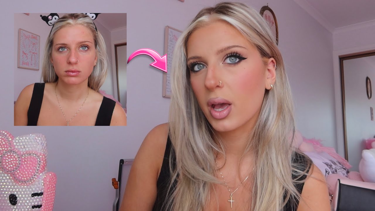 My Go-To Night Out Makeup Routine (no lashes) 💄💋✨