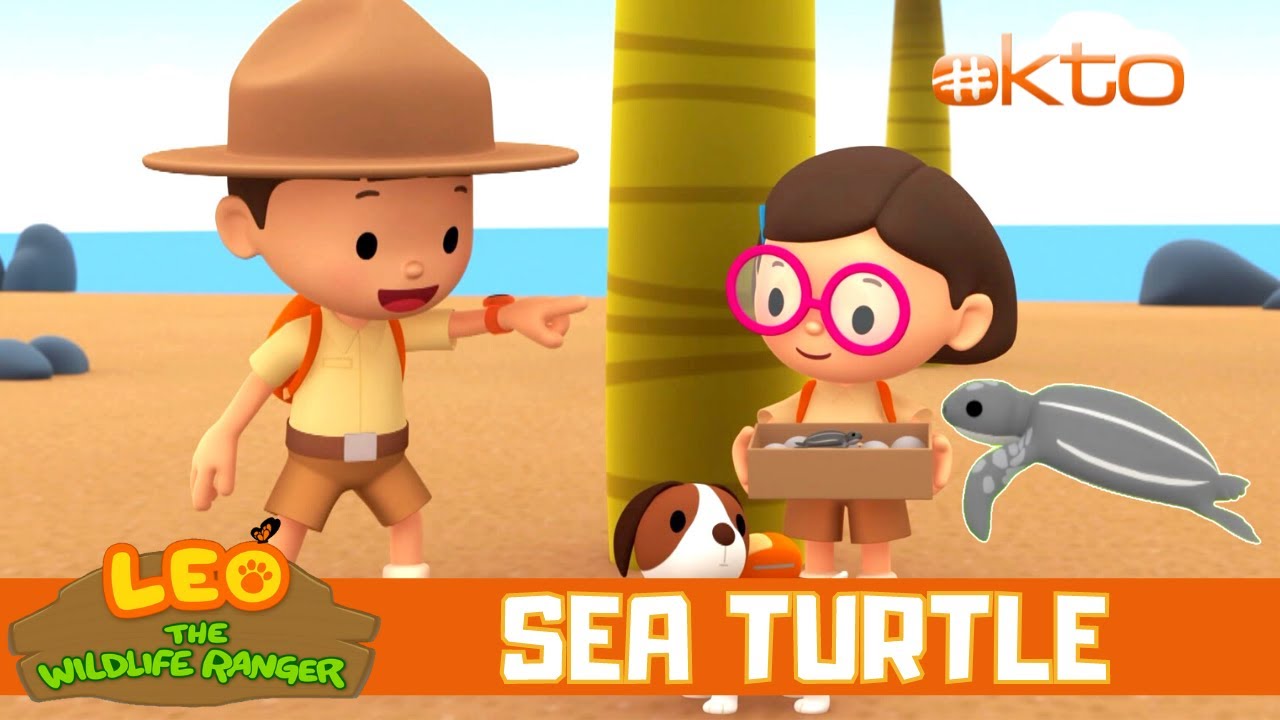 Let's bring the 🐢 SEA TURTLES to the beach! 🏖️ | Leo the Wildlife Ranger | Mini-Ep | @mediacorpokto