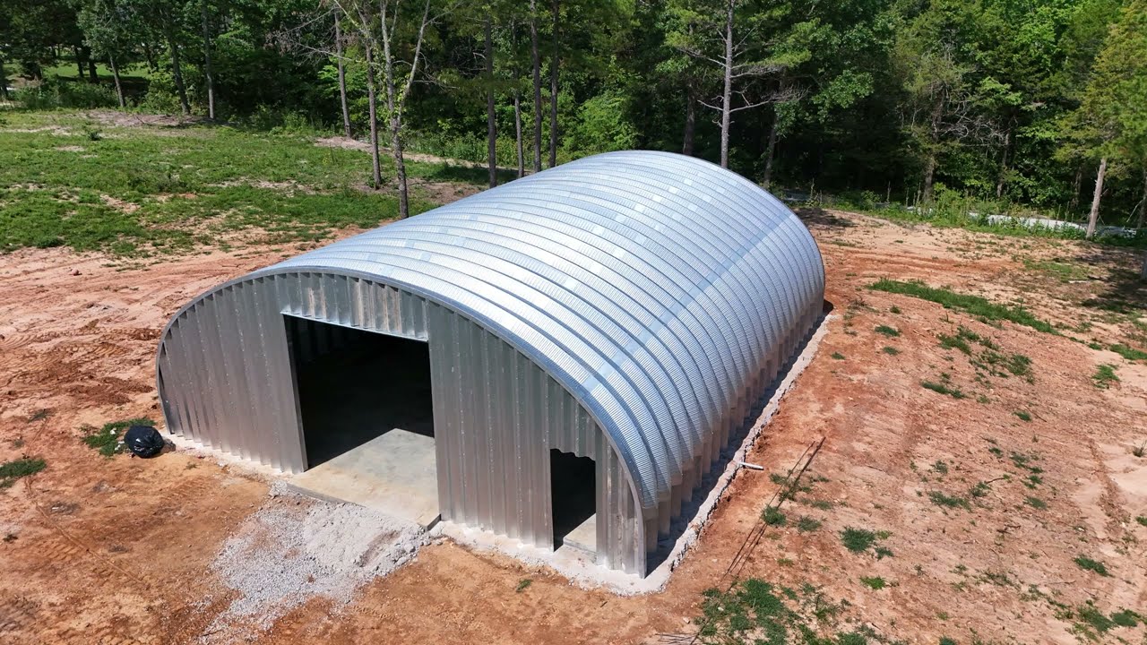 Вы не поверите, болты. Сборка домика из Quonset.