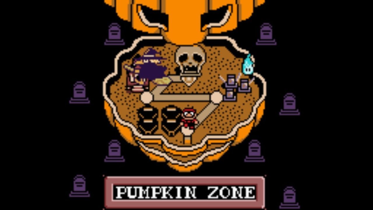 Super Mario Land 2 DX: 6 Golden Coins(GBC) Pumpkin Zone Walkthrough