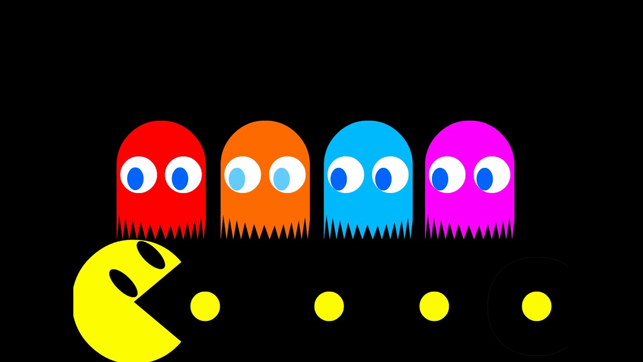 pacman ghost (short unfinished animation)