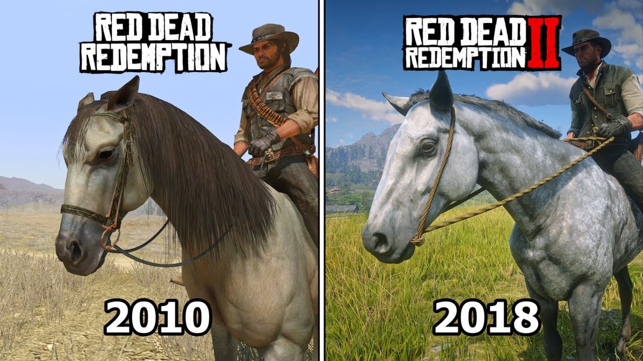 (Part 1) RDR1 VS RDR2 Ultimate Physics and Details Comparison