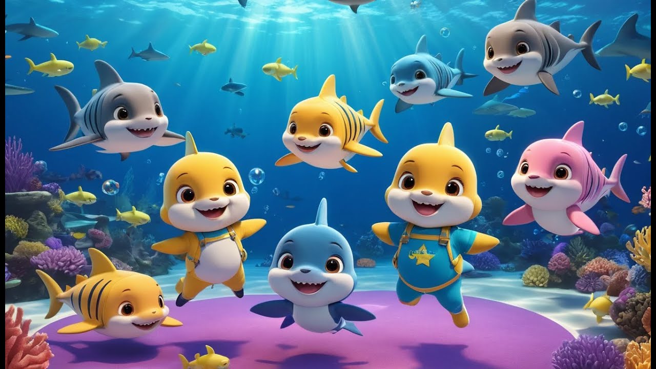 Baby Shark Dance Party Song | Fun Kids Song & Nursery Rhyme
