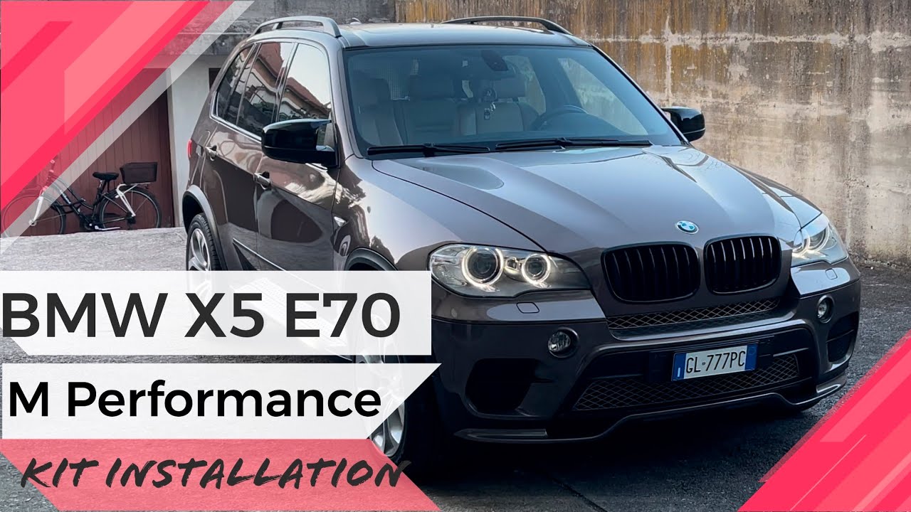 BMW X5 E70 M Performances Kit Installation/установка