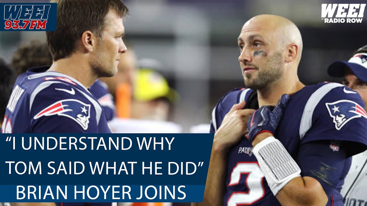 Brian Hoyer DEFENDS Tom Brady for not picking the Patriots to beat the Seahawks on Sunday | WEEI