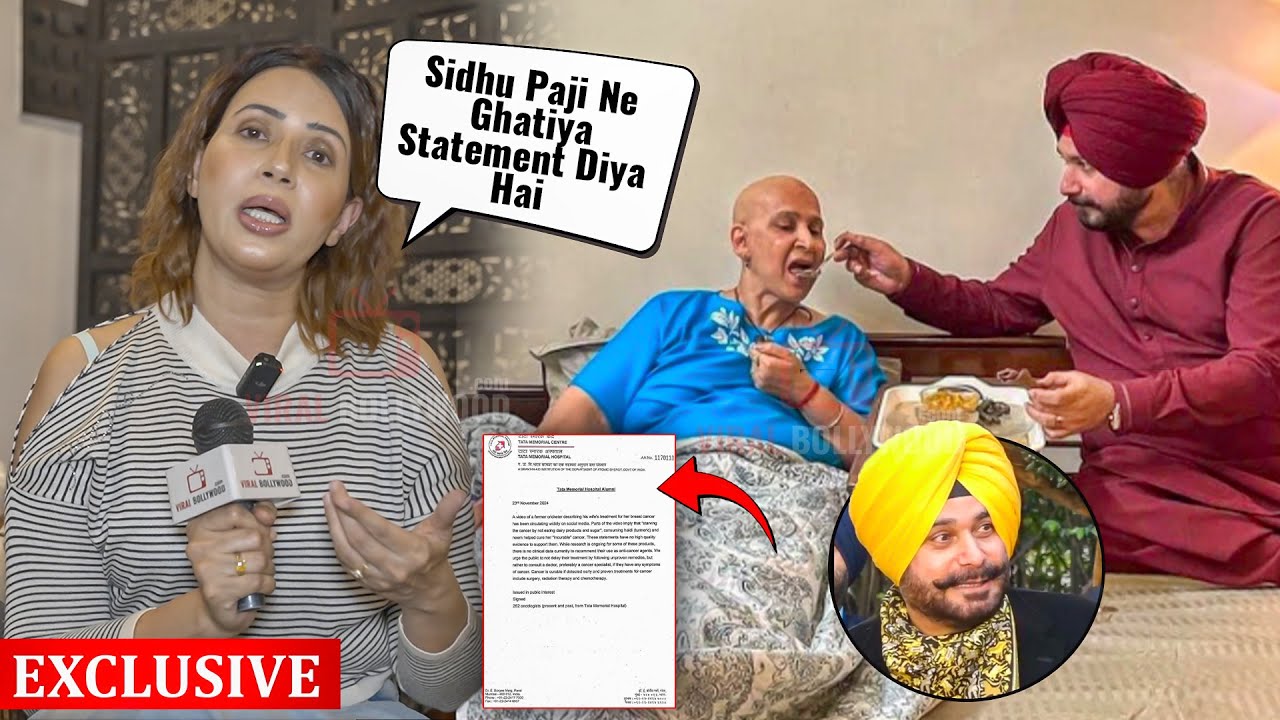 Rozlyn Khan’s Shocking Interview on Viral Fake News on Navjot Singh Sidhu’s Wife’s Cancer Treatment
