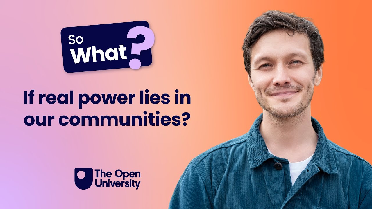 OU Research on communities: So what if real power lies in our communities?