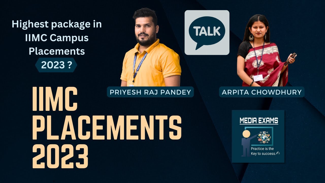 IIMC Placements 2023 - Highest & Average ! Preparation for IIMC Placements