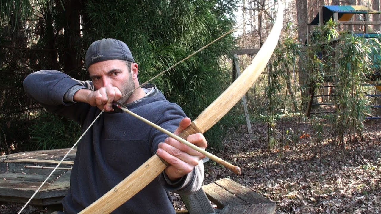 How to Shoot a Bow Ishi Style (HD)