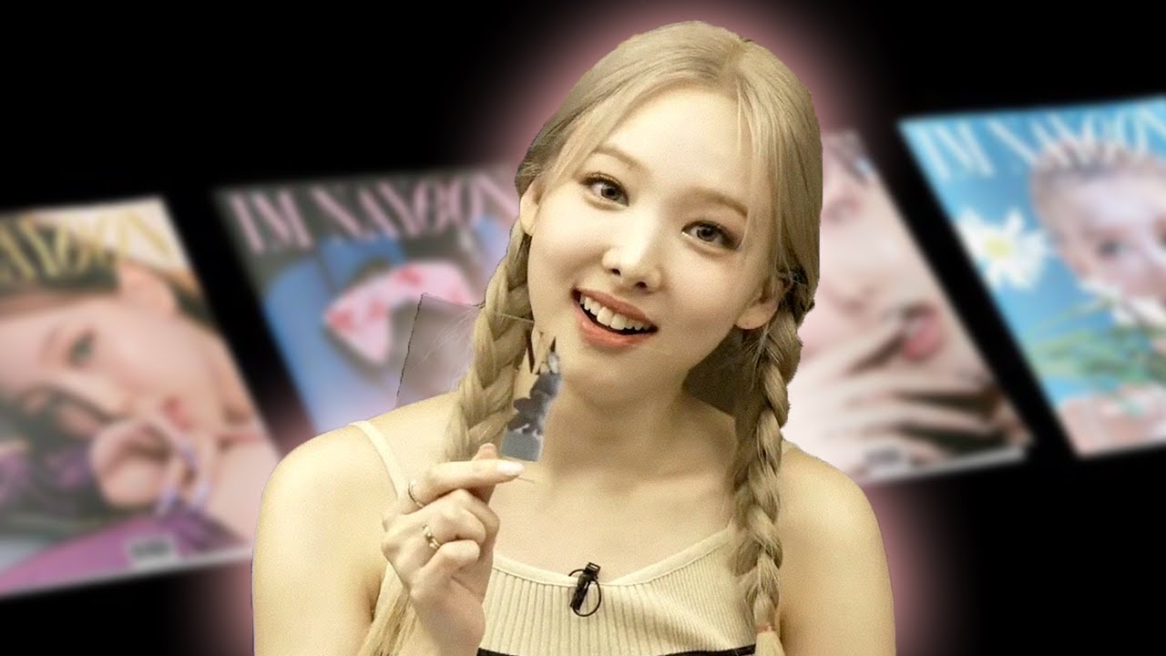 nayeon gets adorably frustrated and confused with the pulls from unboxing all versions of her album