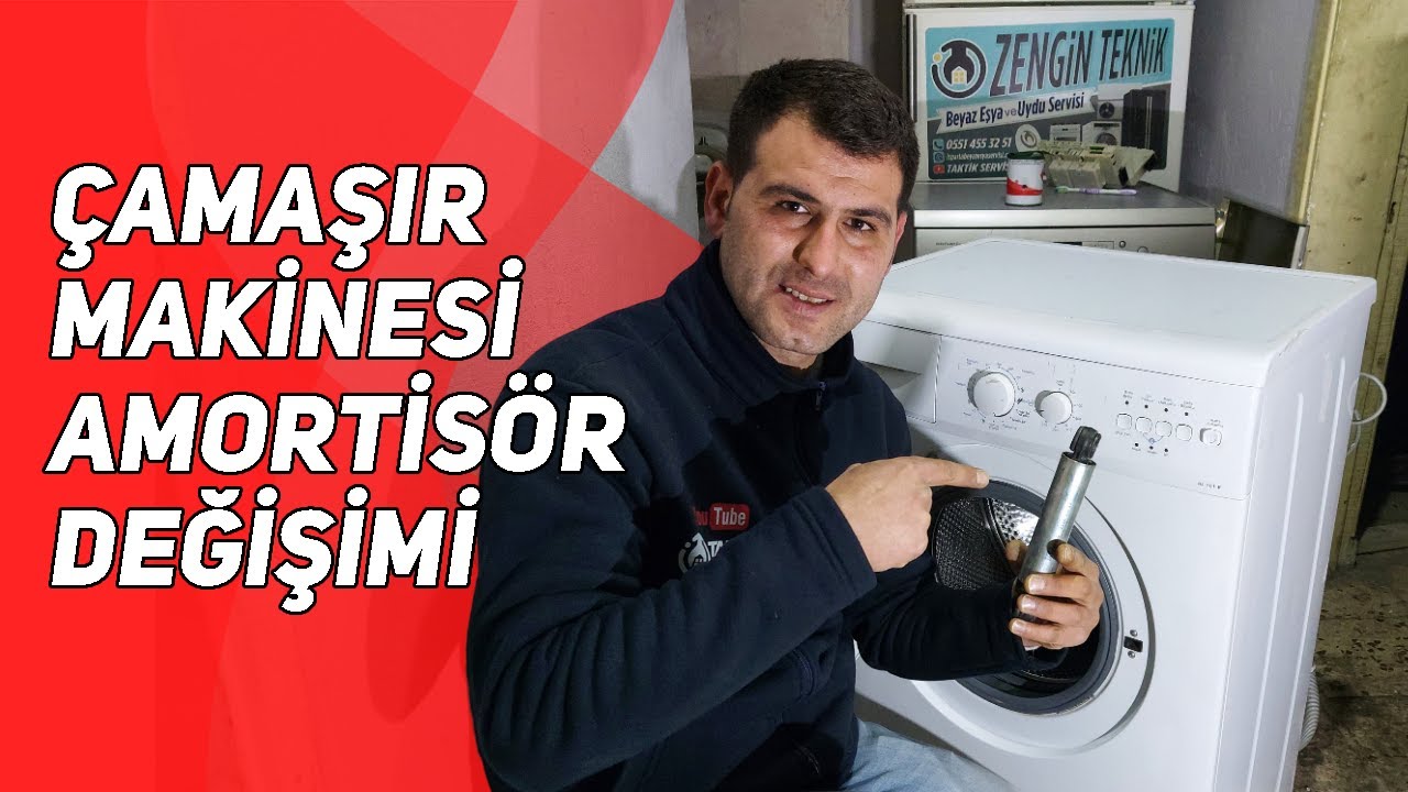 Çamaşır makinesi amortisör değişimi nasıl yapılır - Amortisör arızası nasıl tamir edilir