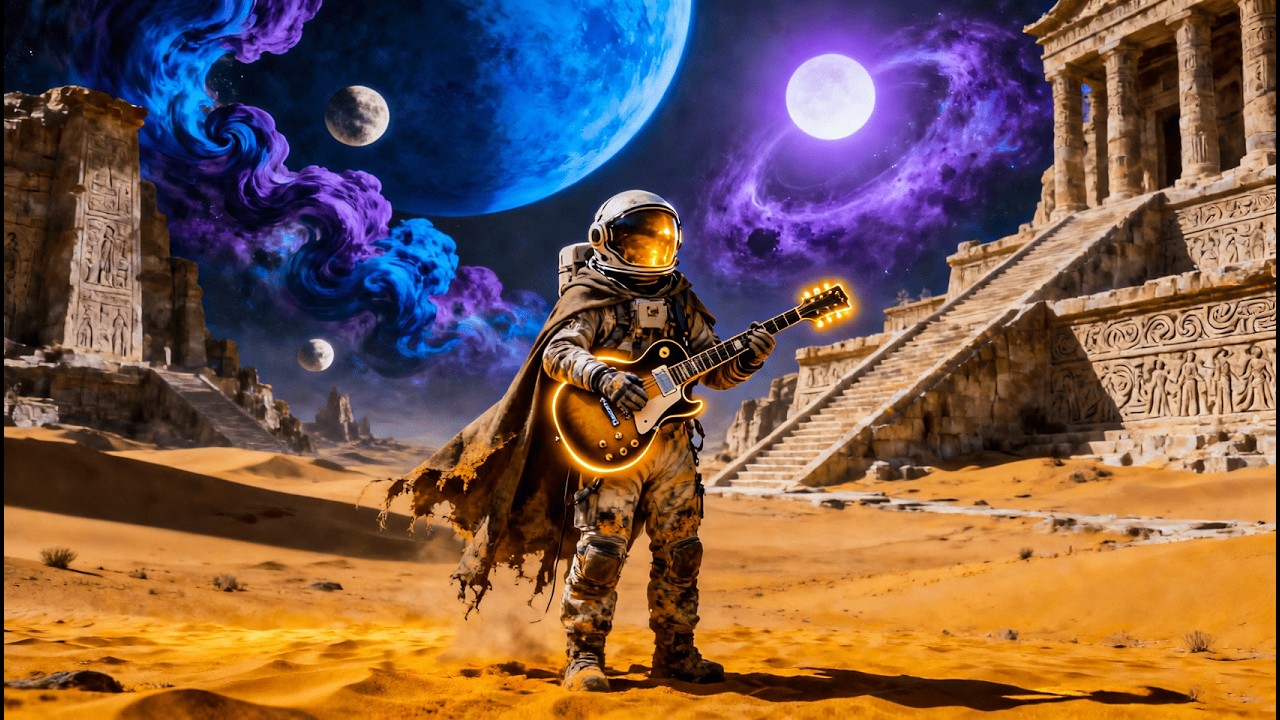 Cosmic Chill Rock | Music for Night Highways