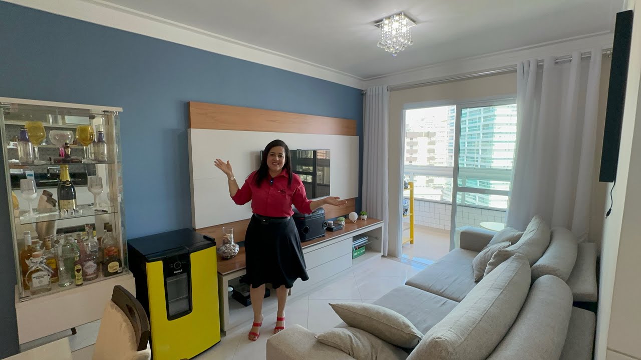 Apartamento 🔑 porteira fechada 🛋️✅ no coração ❤️ do Caiçara 📍300mts do mar 🏝️☀️