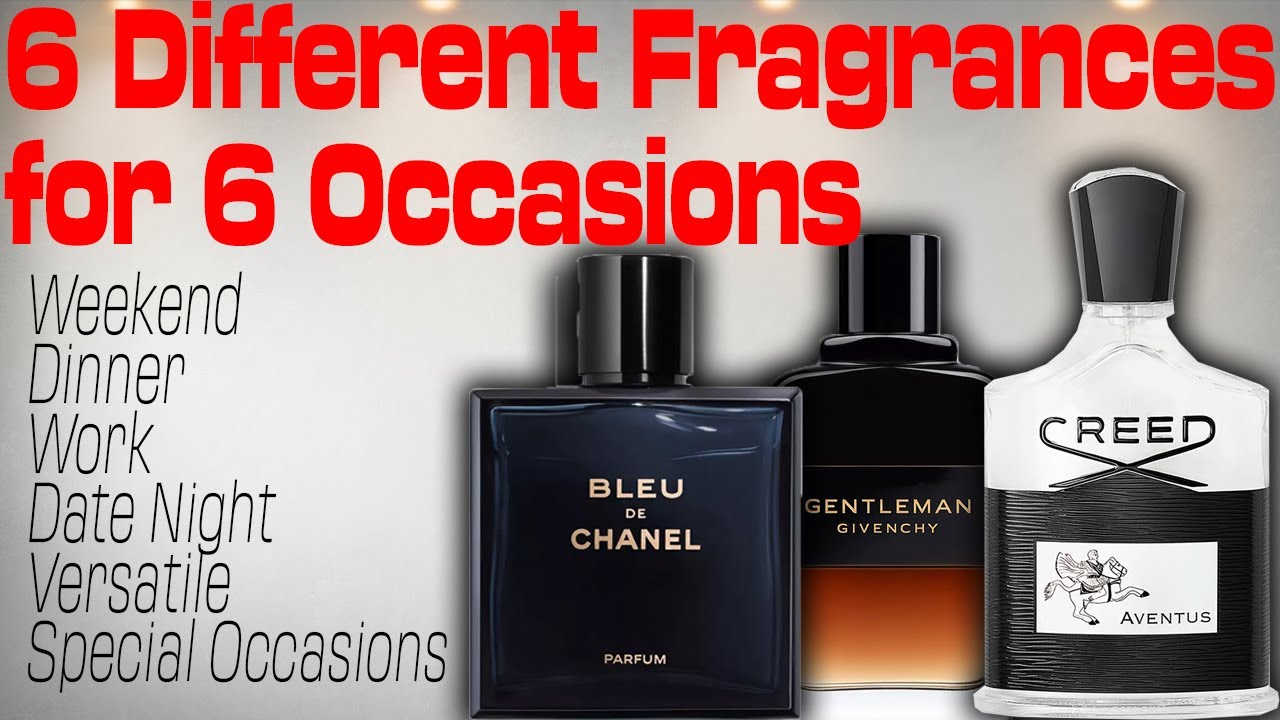 6 Perfect Men's Fragrance For Different Occasions