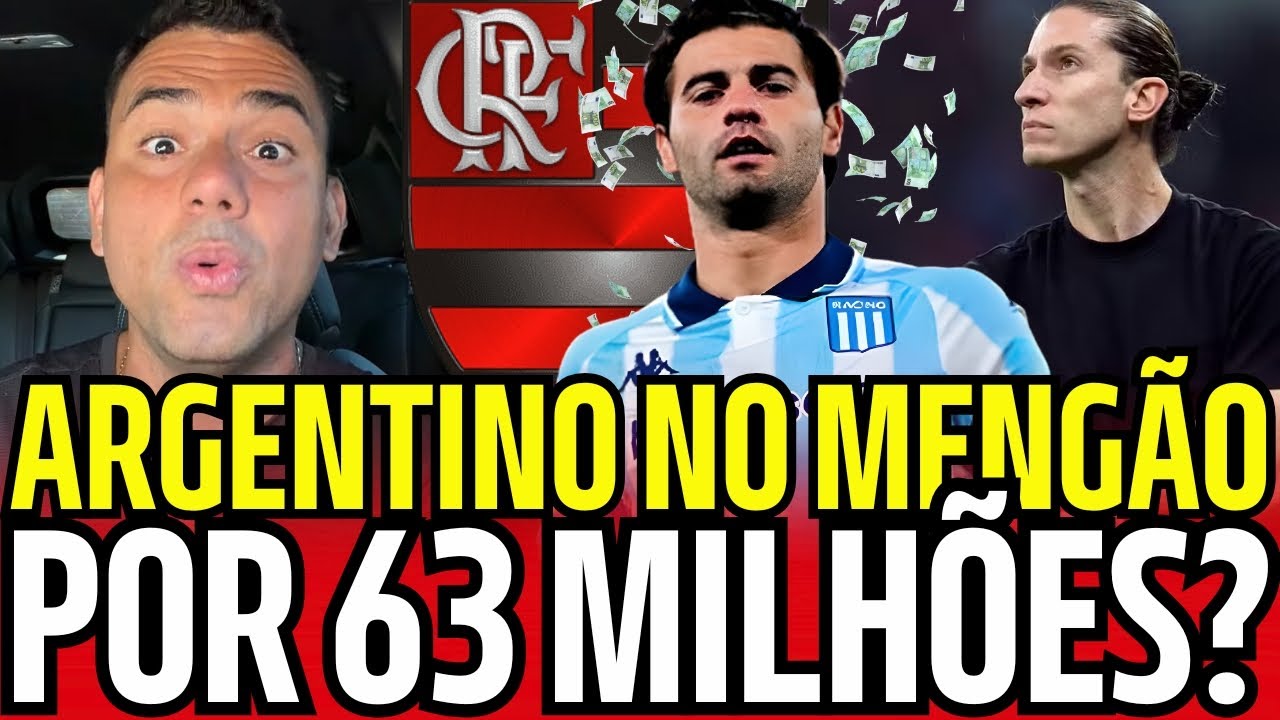 NÃO VAI ACREDITAR! FLAMENGO VAI BUSCAR ARGENTINO E PEDIDA DE 63 MILHÕES DEIXA A NAÇÃO EM CHOQUE