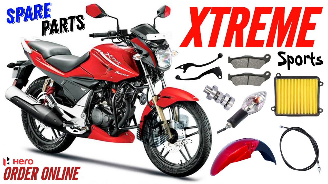 Hero XTREME SPORTS Spare Parts Price List 🟥 Order Online All INDIA Delivery 🚚🇮🇳 +91 98932 35053