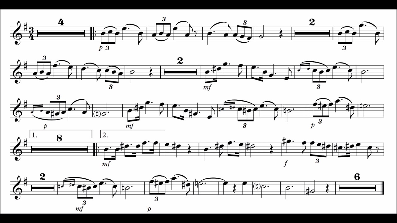 Clarinet Play-Along - Schubert Serenade - Ständchen - Sheet music