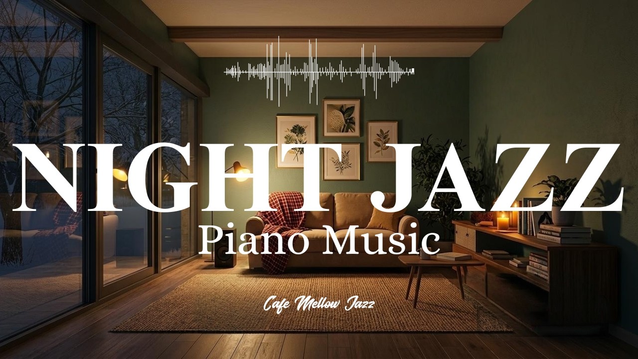 Jazz HipHop 🌙 Relaxing Piano Jazz for Study, Sleep & Late Night Chill