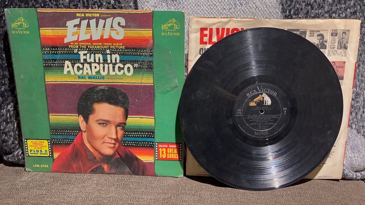 CLEANING DIRTY Original Elvis Presley Fun In Acapulco Record w/ VPI. Did it help? The King’s Court.