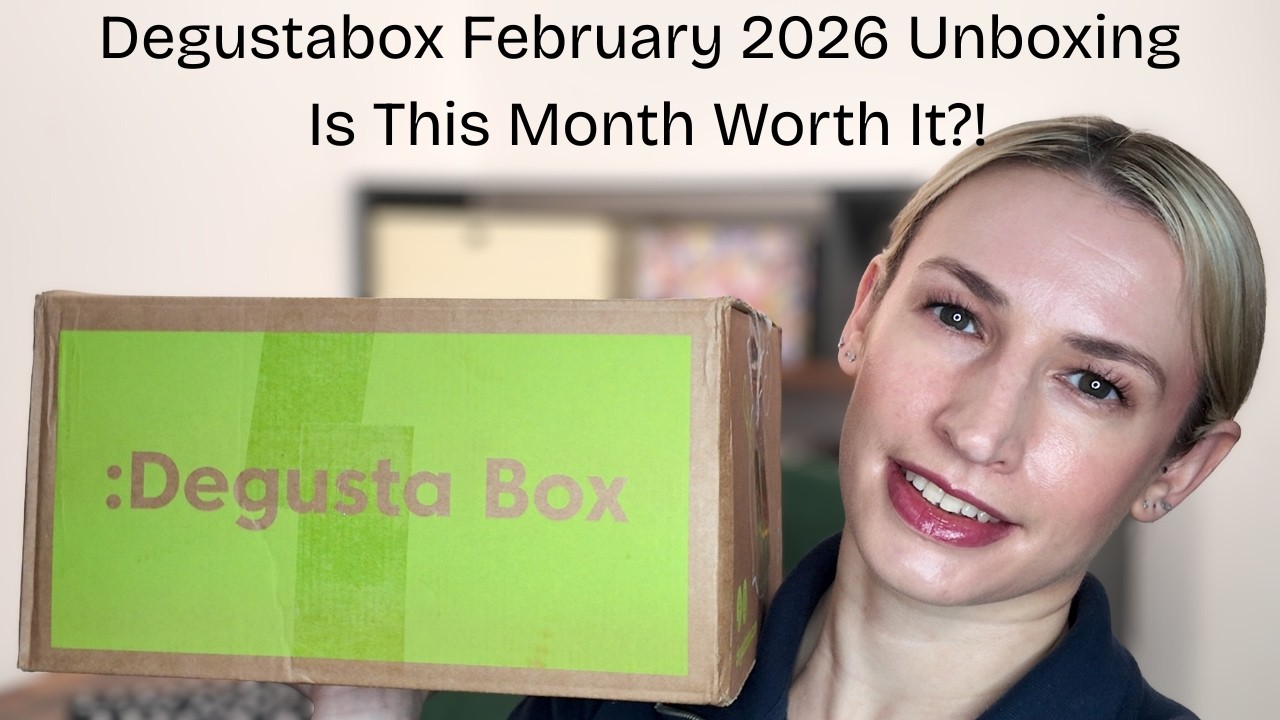 Распаковка Degustabox, февраль 2026 года.