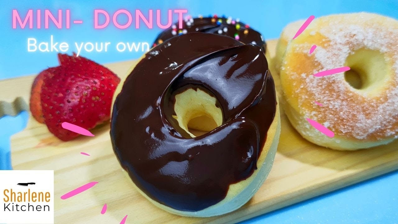 Fluffy Baked Mini-Donuts | Sharlene Kitchen